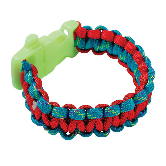 Two-Tone Paracord Bracelet In Bulk- Assorted