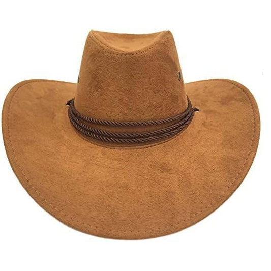 Wholesale Camel Roper Cowboy Hat - Classic Western Style (Sold By Piece)