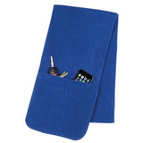 Wholesale Fleece Scarf with pocket- Assorted