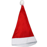 Christmas Xmas Caps Hat With Pom Pom For Kids & Adults Free Size-MOQ 24 Packs