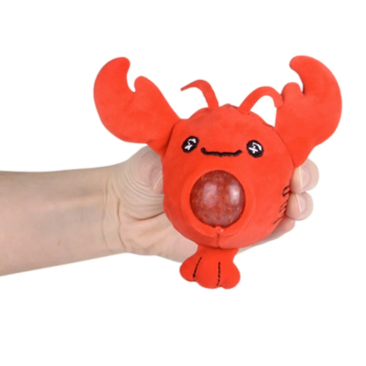 3" Lobster Squeezy Bead plush (Dozen = $37.99)