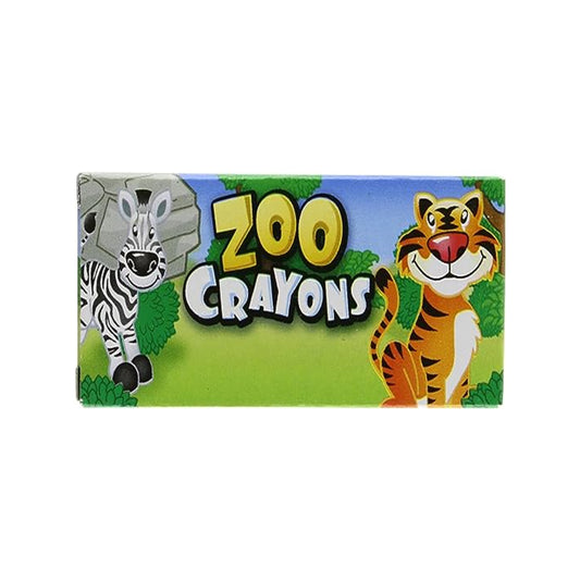 Zoo Animal Crayon Set For Kids In Bulk