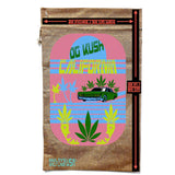 New OG Kush Marijuana Burlap Bag - Classic Cannabis Storage