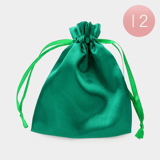 Ribboned Satin Organza Gift Bags (Sold by DZ=$17.88)