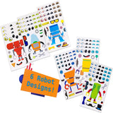 Wholesale Robot Character Stickers