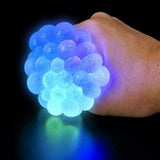 Light-Up Mesh Grape Ball Kids Toys In Bulk