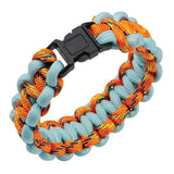 Two-Tone Paracord Bracelet In Bulk- Assorted