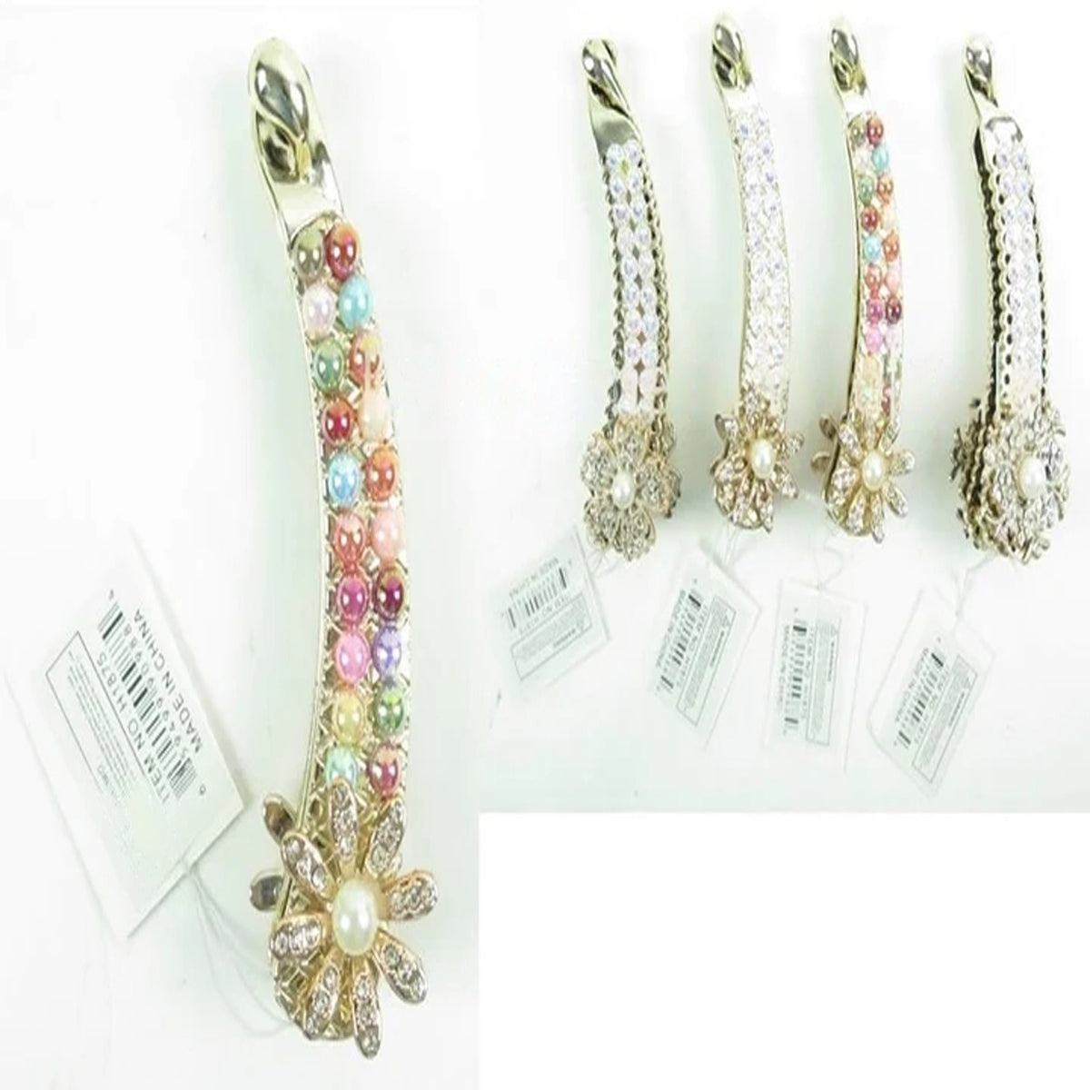 Wholesale Diamond Hair Clips- Assorted