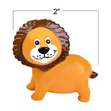 2" VINYL ZOO ANIMALS (Dozen = $10.99)