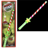 Light-Up Christmas Theme Stocking Stuffer Wand Kids Toys