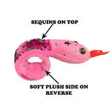 Sequin Snake Slap Bracelets For Kids in Bulk- Assorted