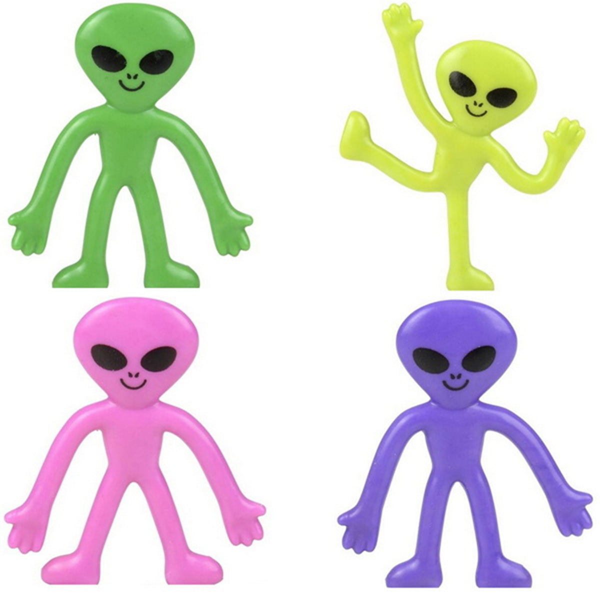 2.25" MINI BENDABLE ALIEN ASSORTMENT (48 Pieces = $26.99)