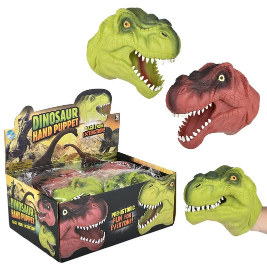 Dinosaur Hand Puppet For Kids In Bulk- Assorted