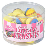 Scented Cupcake Erasers For Kids In Bulk- Assorted