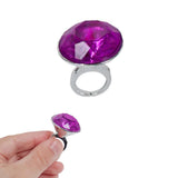 Jumbo Bling Rings For Kids toys In Bulk- Assorted