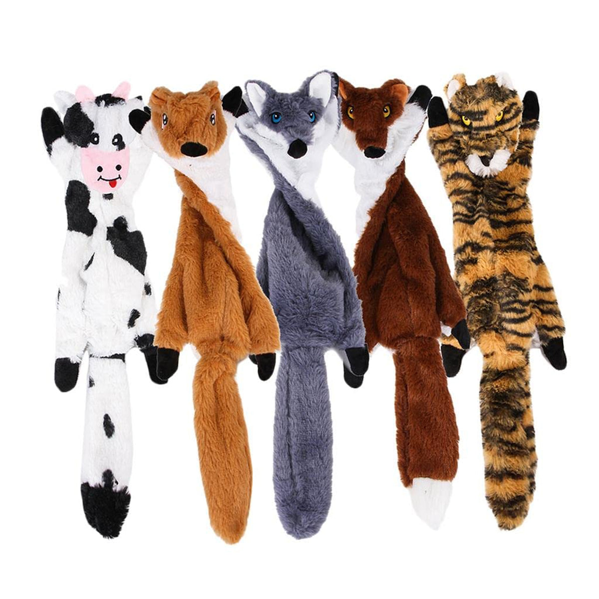 Plush Animal Hat with Long Paws In Bulk- Assorted