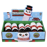 Wiggle Snowman Backpack Clip In Bulk