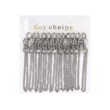 Metal Chain Keychains (Sold by DZ=$29.88)