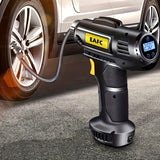 150PSI Cordless Tire Pump: USB Charging, Night-Light, & Pressure Gauge - Your Go-To for Cars, Bikes, and More!