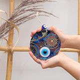 Evil Eye Glass Handmade Sun Charming Amulet Good Luck Home Décor