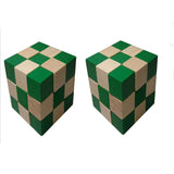 2" WOODEN MAGIC CUBE PUZZLE (Dozen = $21.99)