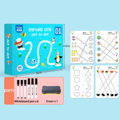 Drawing Tracing Logic Thinking Puzzle Early Educational Toys