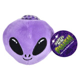 3" Alien Squeezy Bead Plush Ball | Assorted | (Dozen = $37.99)