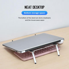 3 In 1  Foldable Laptop Holder Stand