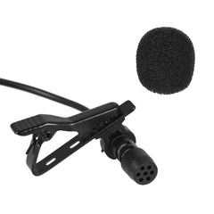 Mini Portable Clip-on Lapel Lavalier Condenser Mic