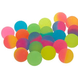 Multicolor Bouncy Stress Reliever Rubber Balls kids Toy