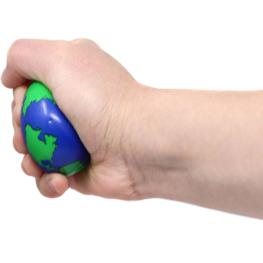 2" SQUEEZE EARTH BALL (Dozen = $11.99)