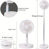 3600mAh Rechargeable Portable Fan