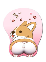 Corgi Non Slip Silica Gel Mouse Pad