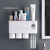 Wall-Mounted Toothbrush Holder Wash Set