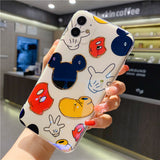 Cartoon Mickey Mobile Phone Case For iPhone- Assorted