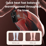 Electric heating knee Massager