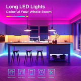 130ft 40m (2 Rolls of 20m) Smart LED Strip Lights with App Control