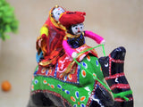 Rajasthani Doll Couple Rider