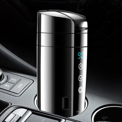 70W Real-time Temperature Vehicle Heating Kettle