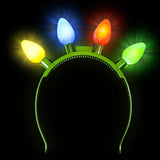 Holiday Light-Up Christmas Bulb Stuffers Kid Headband