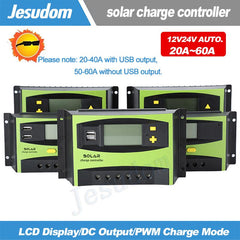 Solar Controller with LCD Function Dual USB