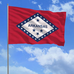 Wholesale New  Premium Quality Arkansas 3' x 5' Flag (Sold By Piece)