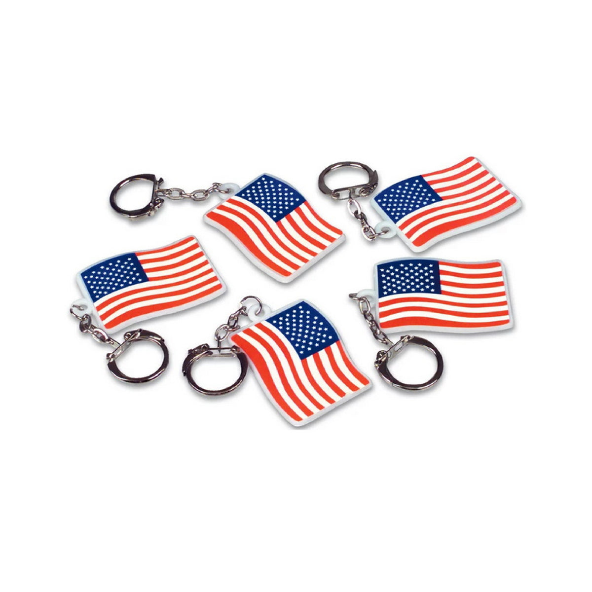 American Flag Keychains In Bulk