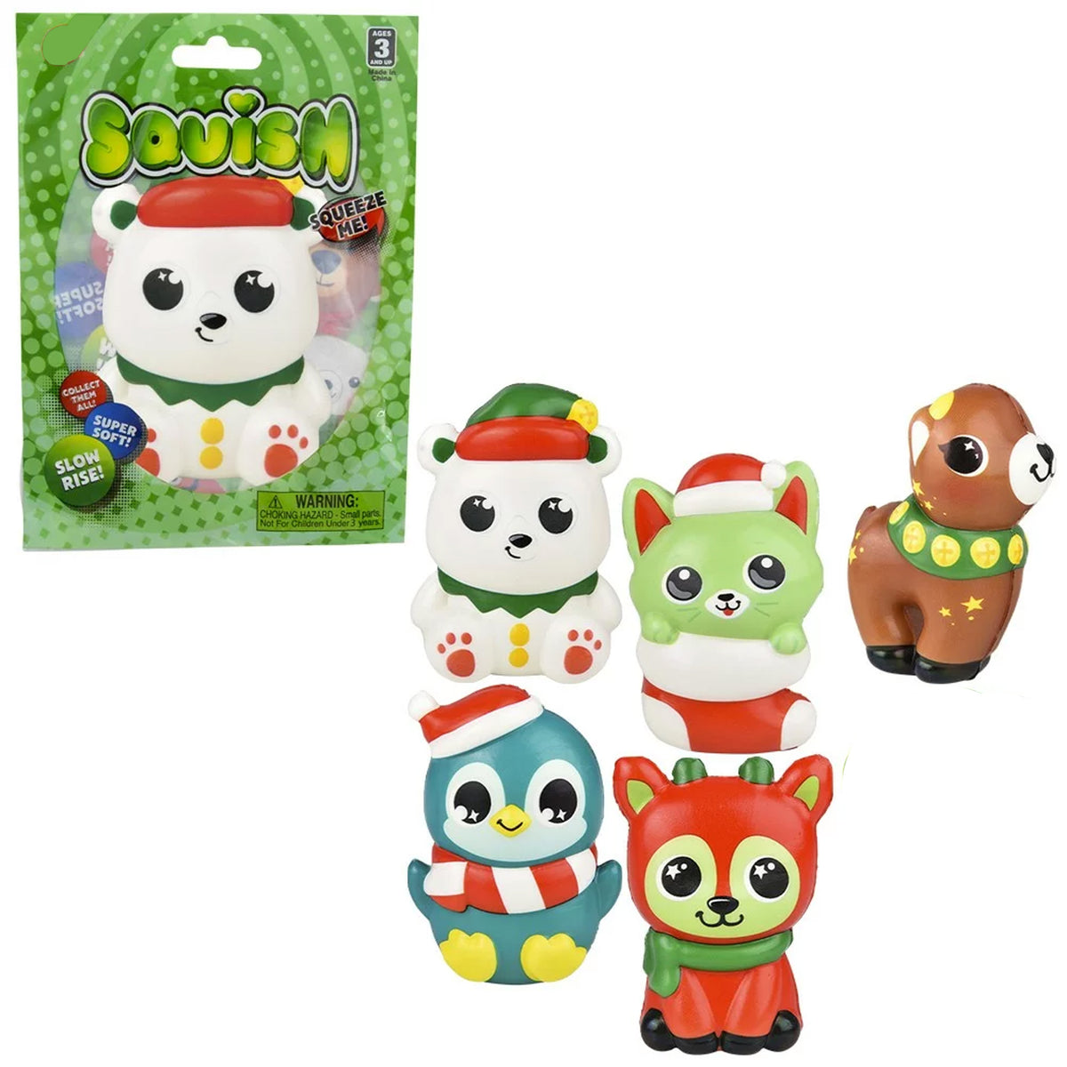 Squish Animals Fidget Kids Toy In Bulk - Assorted