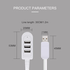 Multi-Port USB Multi-function Charger Extension