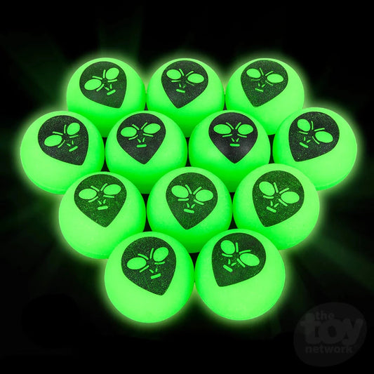 Glow Alien Hi-Bounce Ball Kids Toy In Bulk