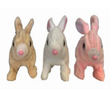 Wholesale Cute Battery Operated Walking Hopping Bunnies with Sound