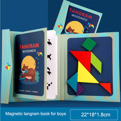 Children's Early Education Magnetic Jigsaw Puzzle Toys