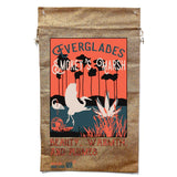 New Smokey's Marsh Everglades Marijuana Burlap Bag - Nature-Inspired Cannabis Carryall (Sold By Piece)