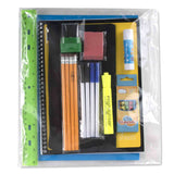 School Supply Backpack Kit for Girls Assorted